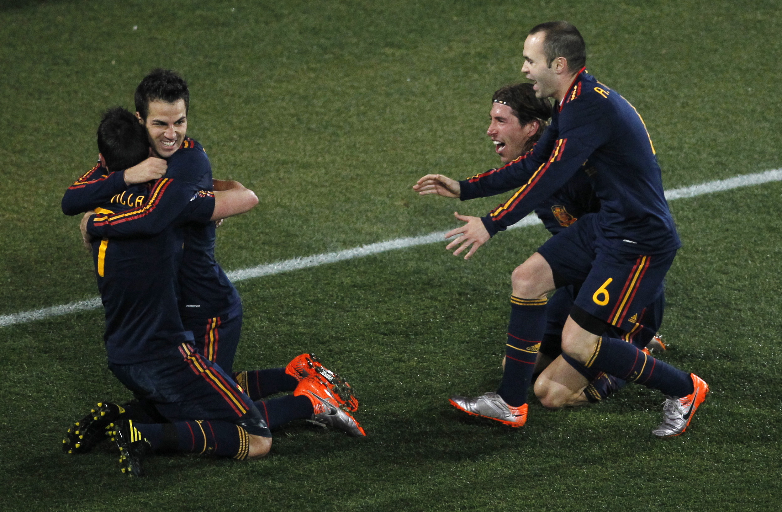 Spanien, David Villa, Arjen Robben, VM, Fernando Torres, VM-final, Wesley Sneijder, Holland, VM i Sydafrika