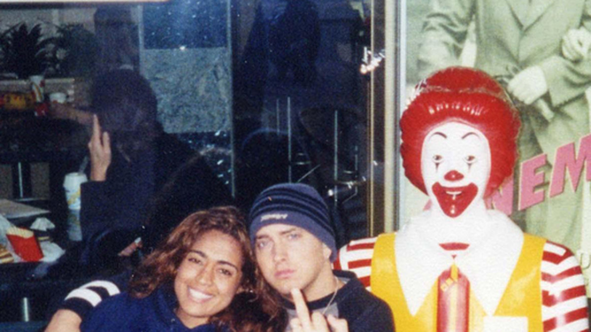 Kesia, Eminem och Ronald McDonald 1999.