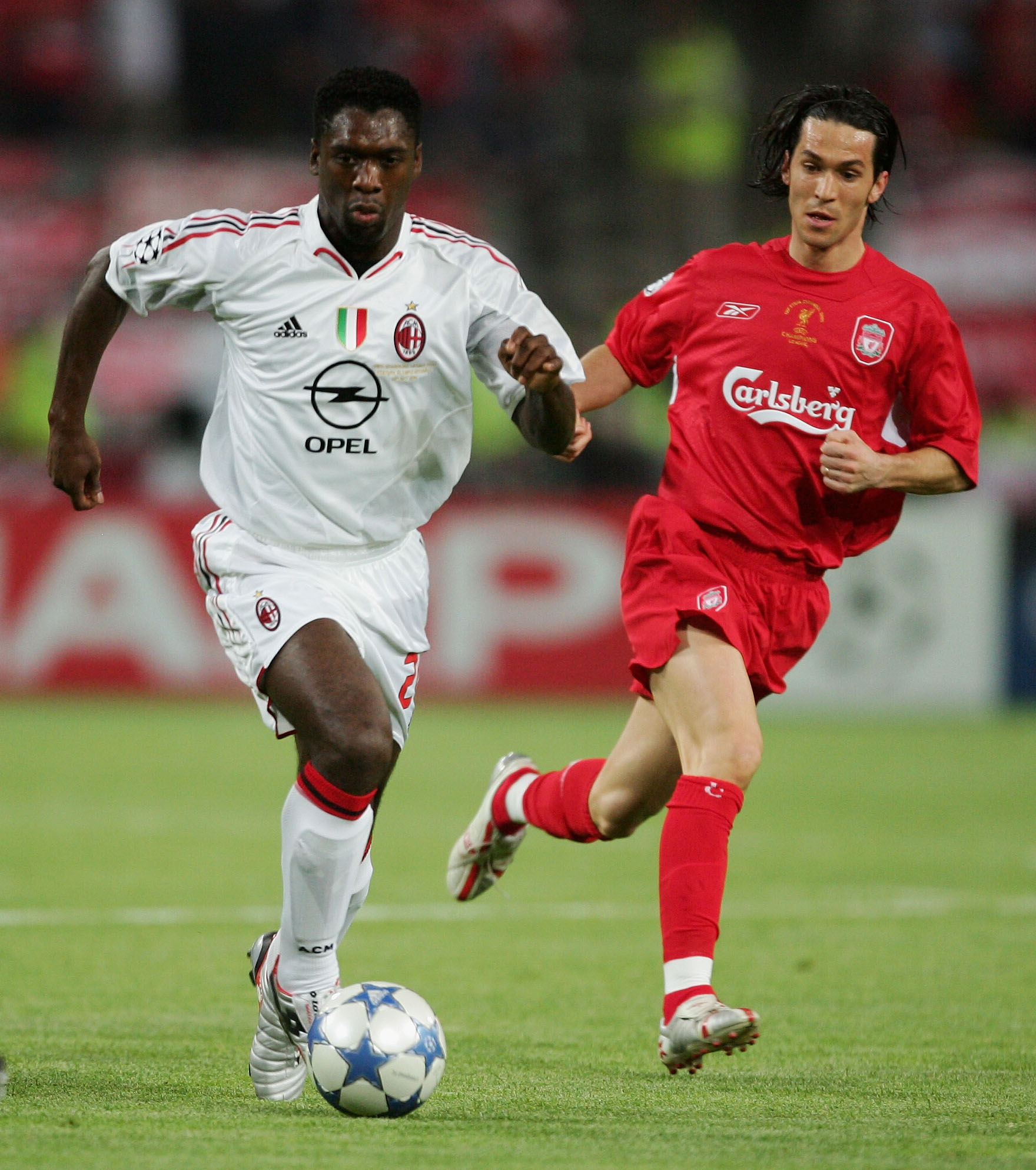 Mittfältaren var också med när Milan tappade 3-0 ledningen mot Liverpool 2005. Mittfältaren var också med när Milan tappade 3-0 ledningen mot Liverpool 2005.