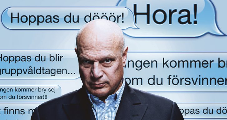 Robert Aschberg, Internet, TV3, hat, Förtal, Trolljägarna
