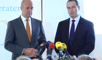 Moderaterna, Fredrik Reinfeldt, Anders Borg