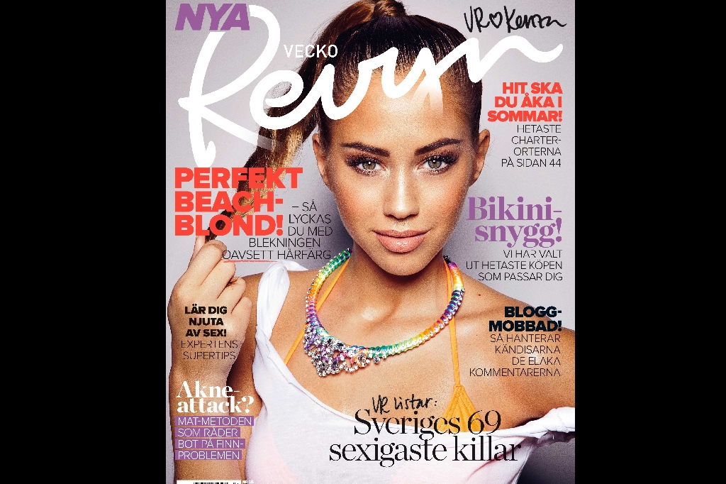 Det är snygga Kenza Zouiten som pryder det nya omslaget av tidningen. Det är snygga Kenza Zouiten som pryder det nya omslaget av tidningen.