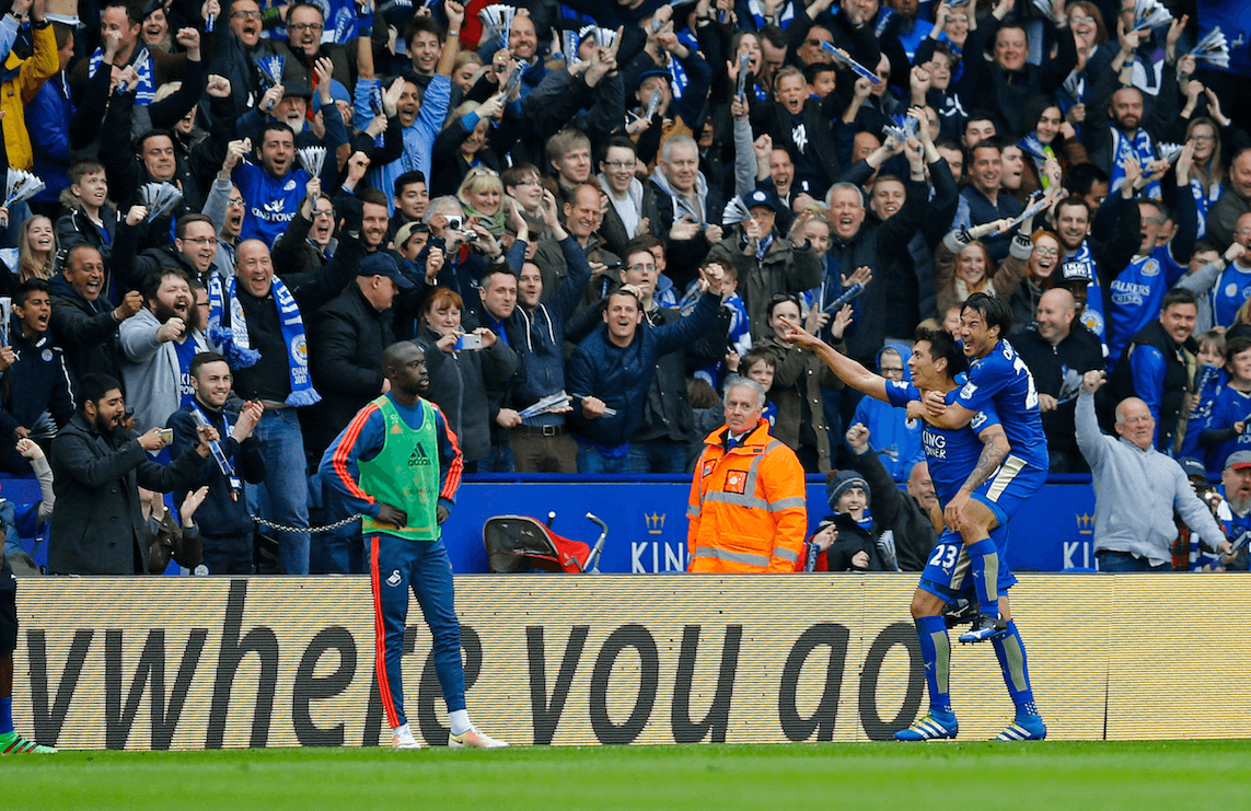 I matchen mot Swansea visade Leicester inte på några som helst nerver utan vann matchen med hela 4–0. I matchen mot Swansea visade Leicester inte på några som helst nerver utan vann matchen med hela 4–0.
