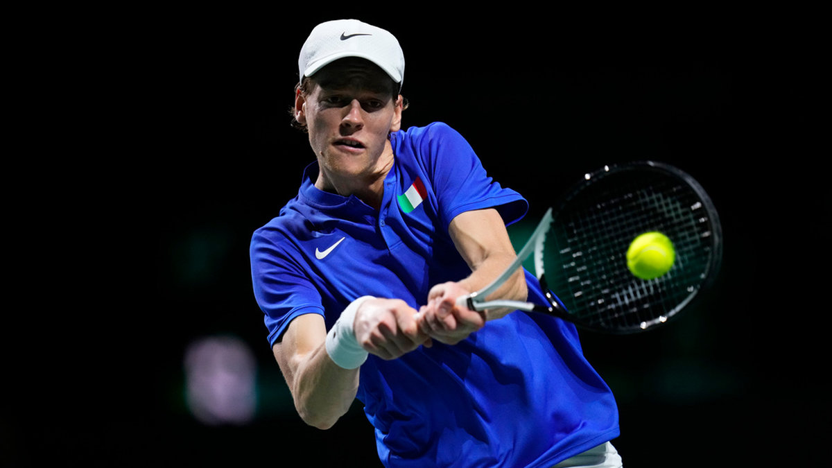 Världsspelaren Jannik Sinner fixade italiensk Davis Cup-seger.