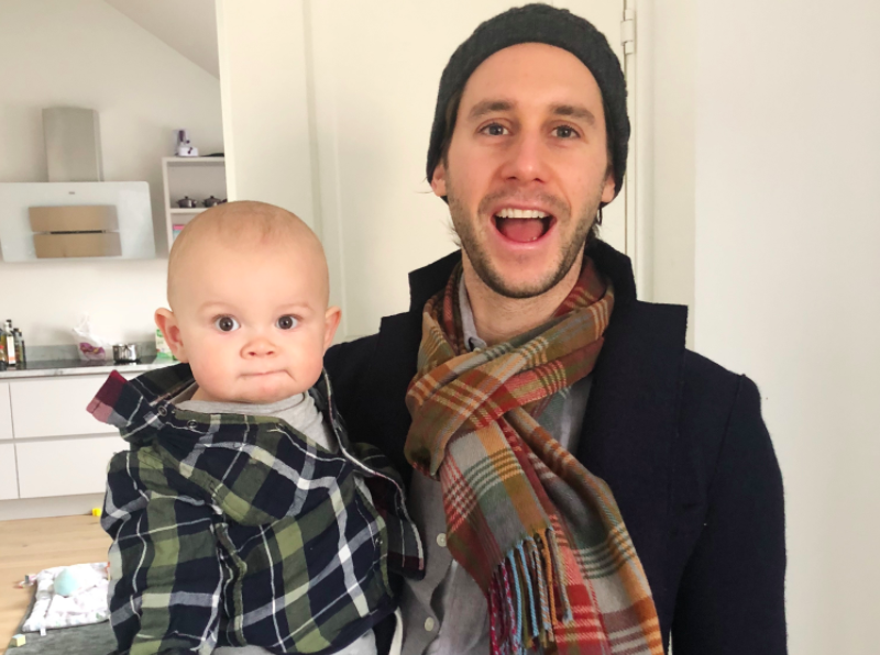 Paret hade inte planerat sin graviditet men efter några vändor kom de överens om att behålla Arnold. Paret hade inte planerat sin graviditet men efter några vändor kom de överens om att behålla Arnold.