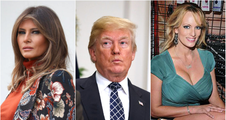 Melania Trump, Stormy Daniels, Donald Trump