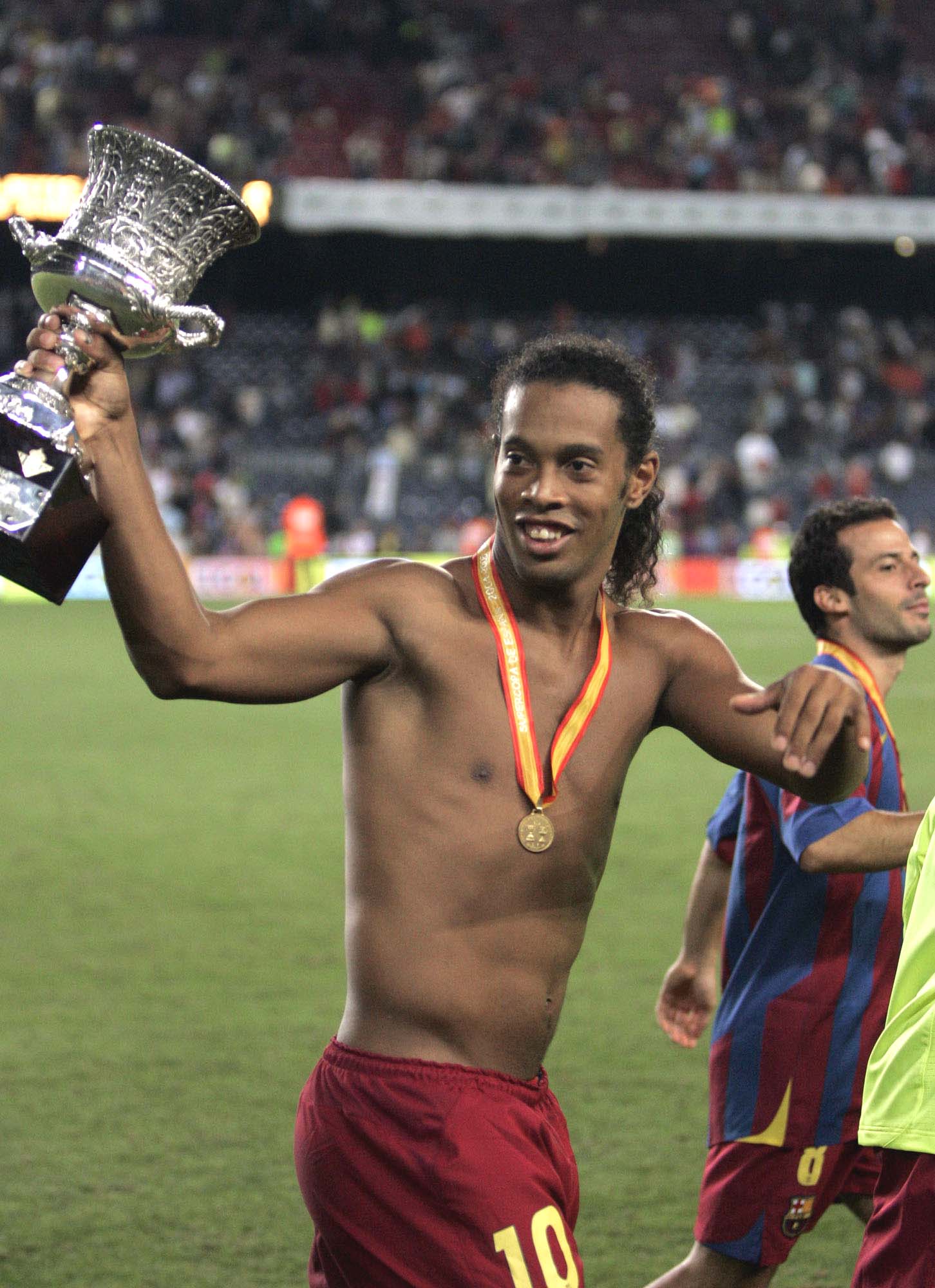 Vältränade Ronaldinho.