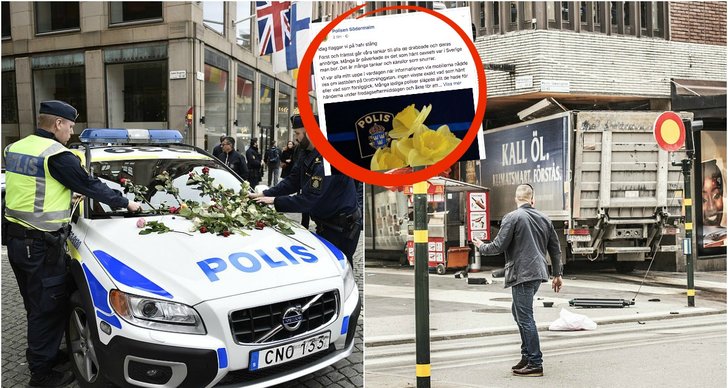 Terrorattentatet på Drottninggatan, Sergels Torg, Åhlens, Drottninggatan