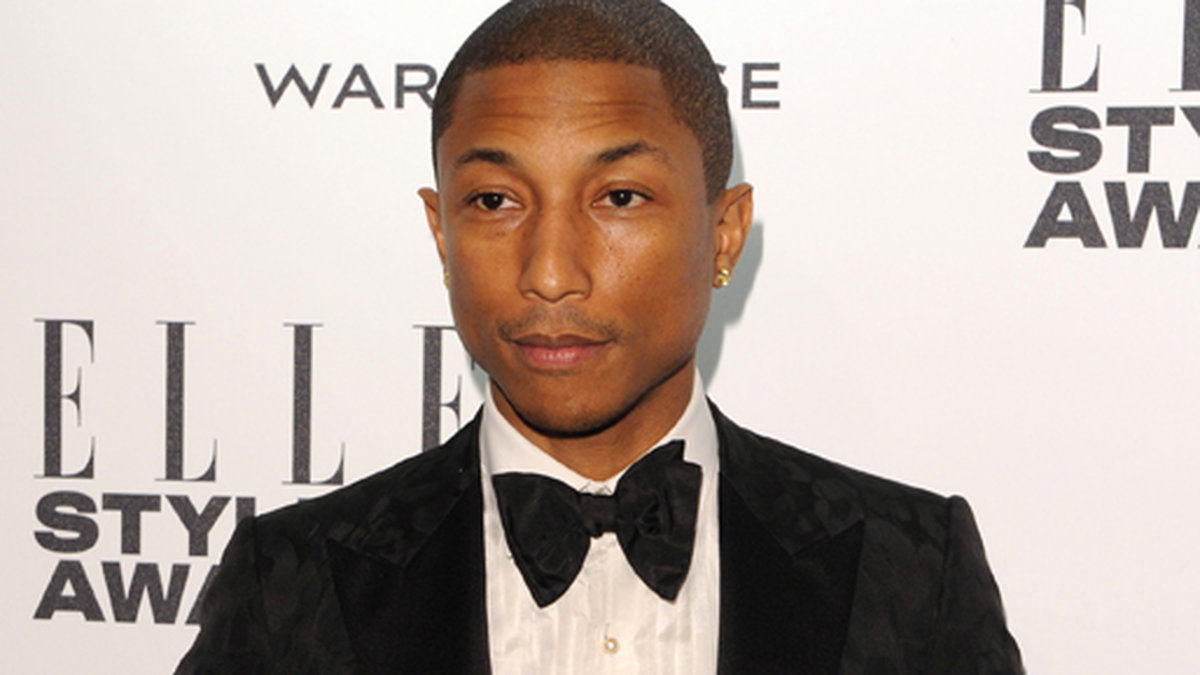 Pharrell fick pris för sin unika stil. 