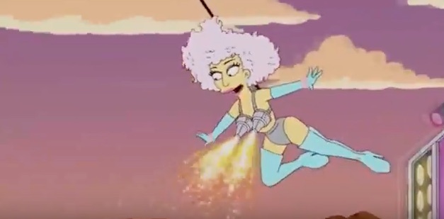Lady Gaga the Simpsons Lady Gaga the Simpsons