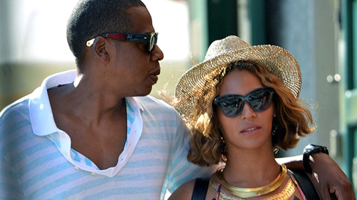 Jay-Z och Beyoncé på semester i Portofino.