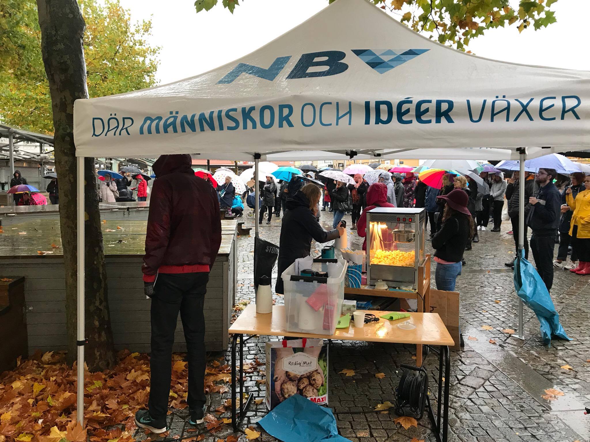 Manifestation i Kalmar. 