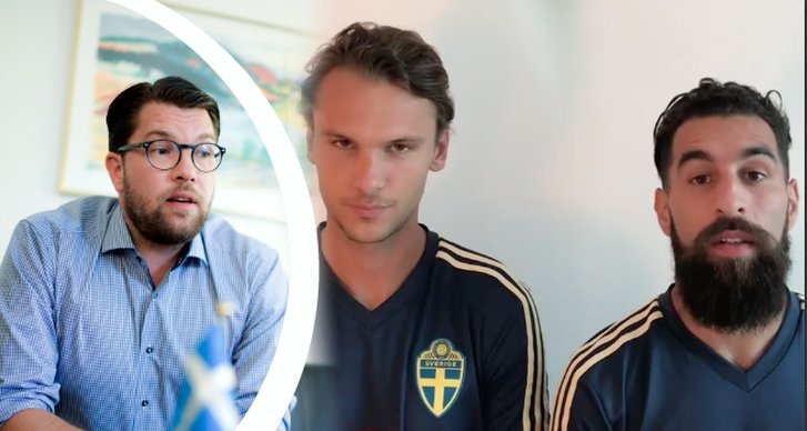 Riksdagsvalet 2018, Svenska herrlandslaget i fotboll