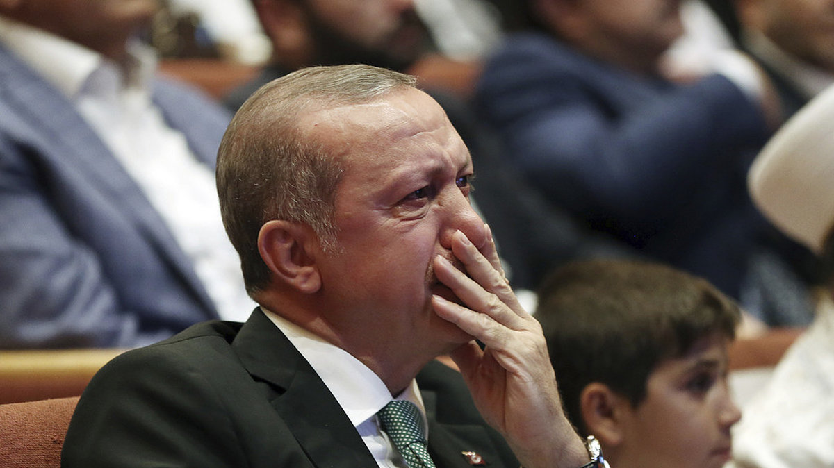 Mannen har varit öppet kritisk mot Turkiets president Erdogan. 