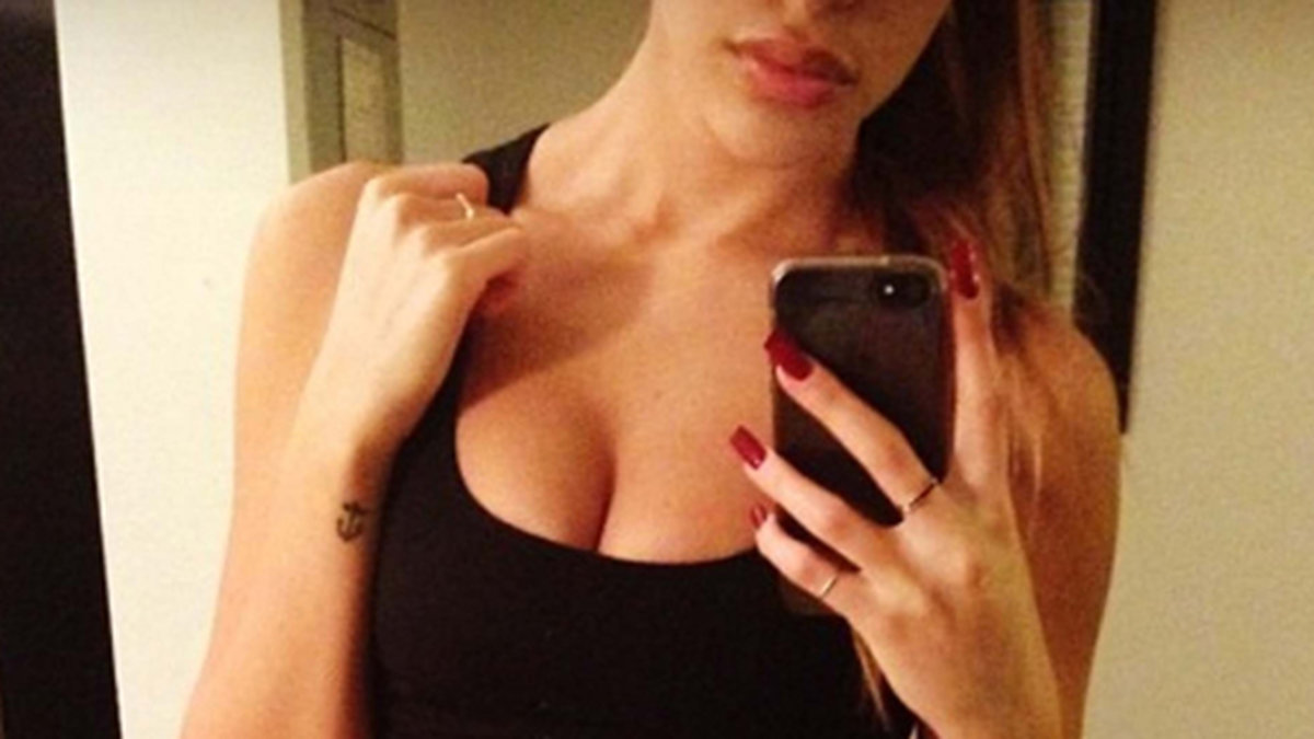 Biebers nya bad girl Chantel Jeffries bjuder på en selfie. 