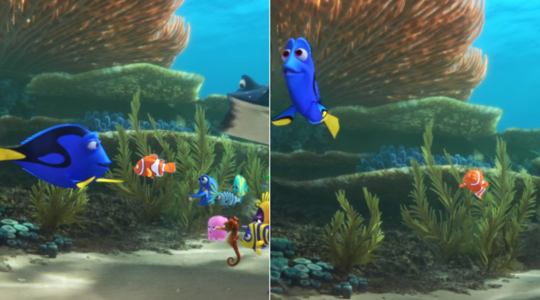 Trailer, Hitta Nemo