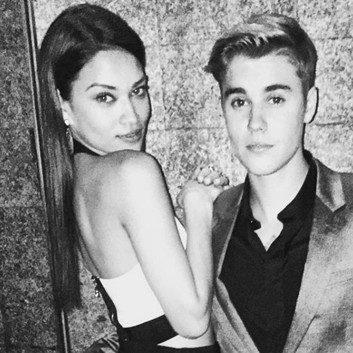 Justin Bieber och Shanina Shaik. Justin Bieber och Shanina Shaik.