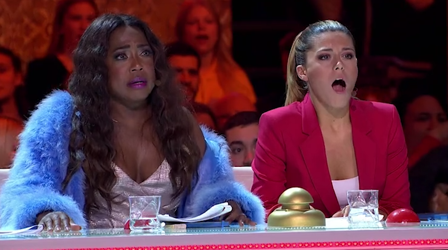 LaGaylia Frazier och Bianca Ingrosso blir chockade när Pricasso börjar måla LaGaylia Frazier och Bianca Ingrosso blir chockade när Pricasso börjar måla
