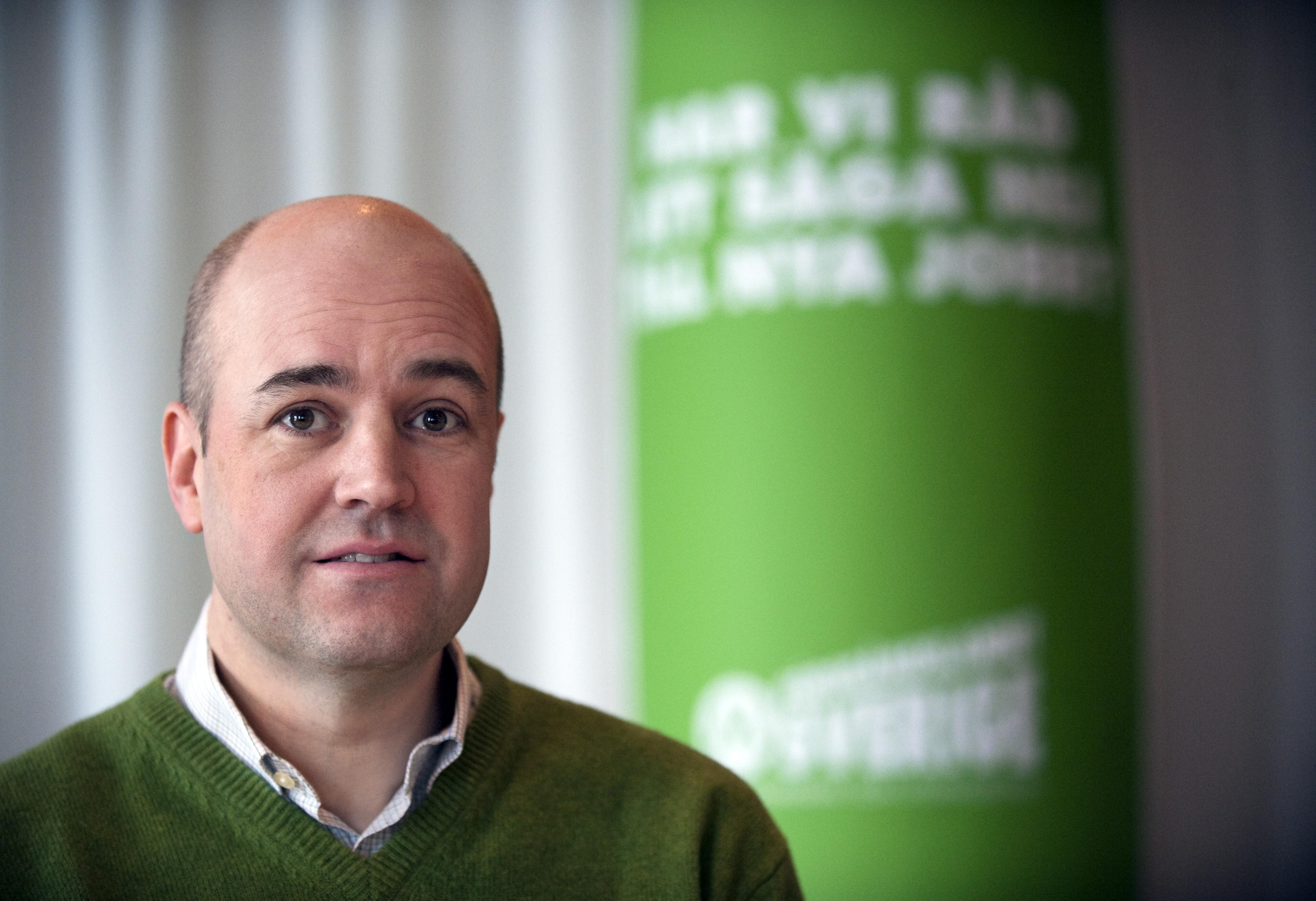 Fredrik Reinfeldt (m) tror Timoteij vinner.
