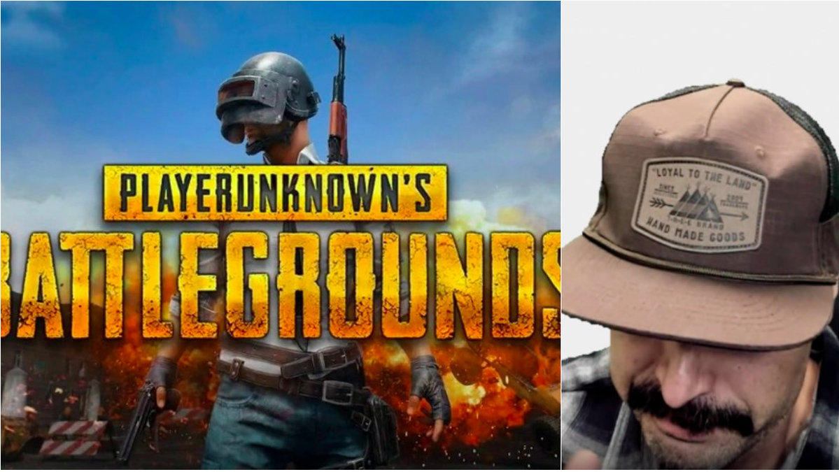 PlayerUnknown Battlegrounds logo och Dr Disrespect