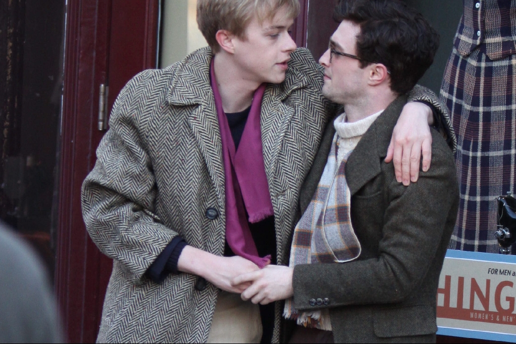 Daniel Radcliffe och Dan DeHaan - som spelar Lucien Carr.