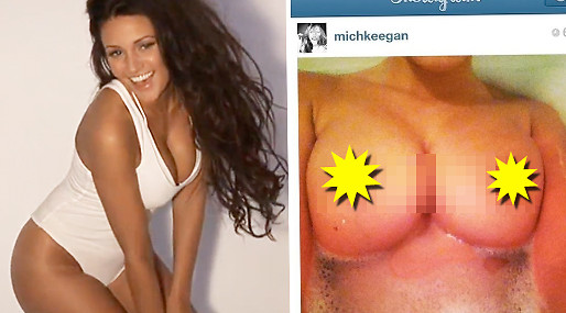 Michelle Keegans bröstvårtor. Michelle Keegans bröstvårtor.