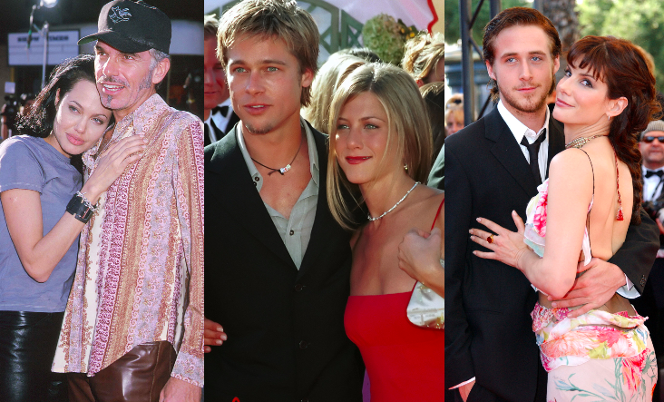 Madonna, Brad Pitt, Angelina Jolie, Jennifer Aniston
