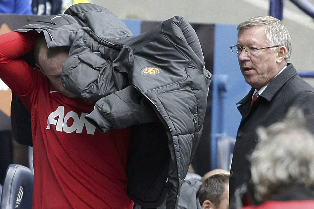 Wayne Rooney i dispyt med Alex Ferguson?