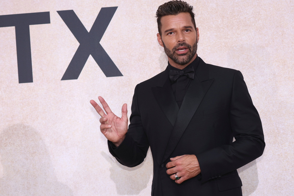 Ricky Martin vid filmfestivalen i Cannes i maj i år.