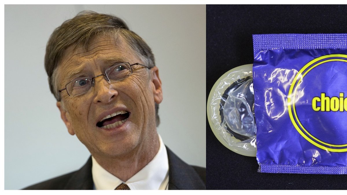 Miljardären vill ta fram en ny kondom som är bekvämare för användarna. 