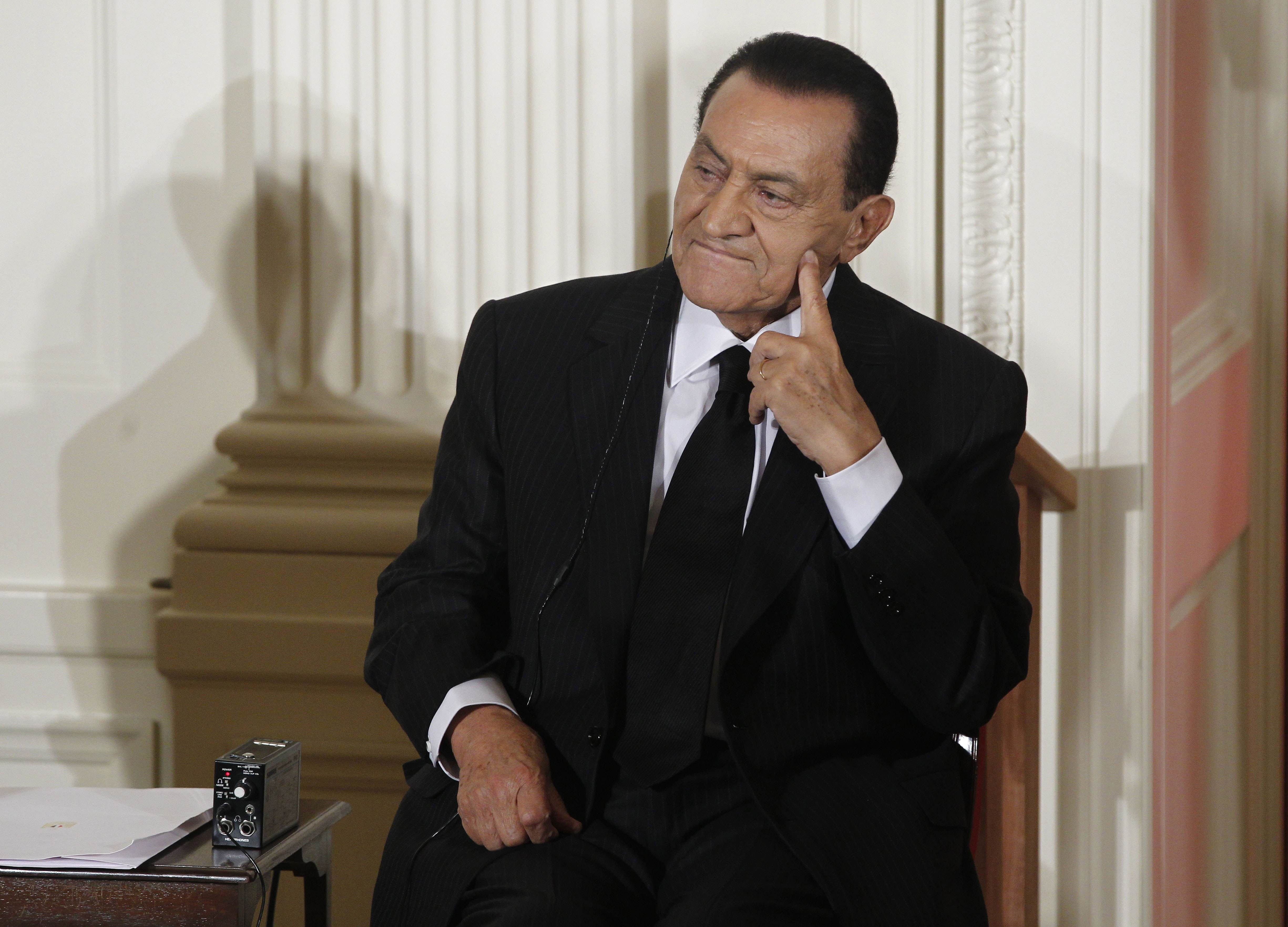 Hosni Mubarak avsattes 2011.