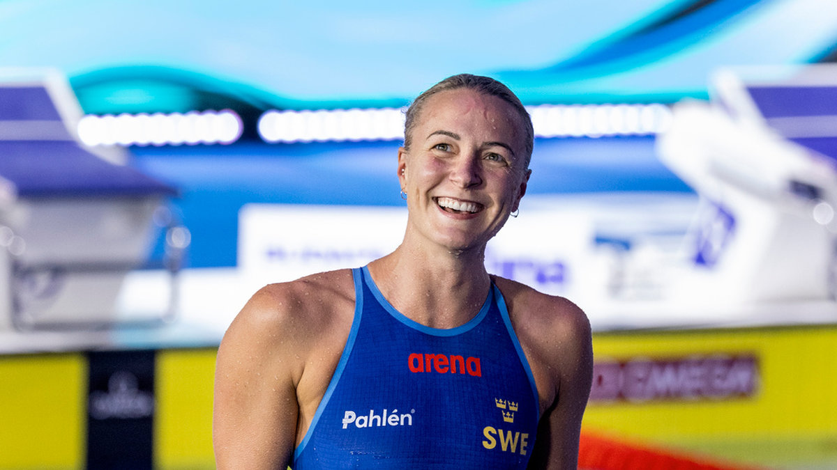 Sarah Sjöström tog tre fjärdedelar av Sveriges medaljskörd i VM.
