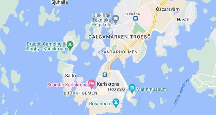 Karlskrona, Brott och straff, dni, Skadegörelse