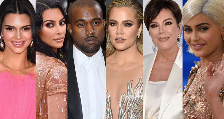 Khloe Kardashian, Kanye West, Kylie Jenner, Kourtney Kardashian, Kim Kardashian