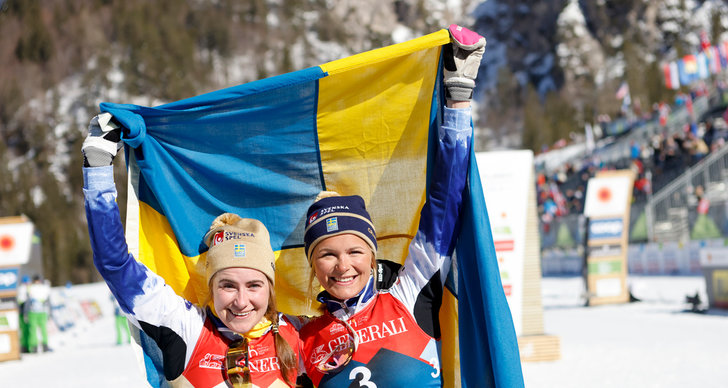 Jonna Sundling, Sverige, Maja Dahlqvist, Calle Halfvarsson, Charlotte Kalla, Stina Nilsson, Gunde Svan, TT