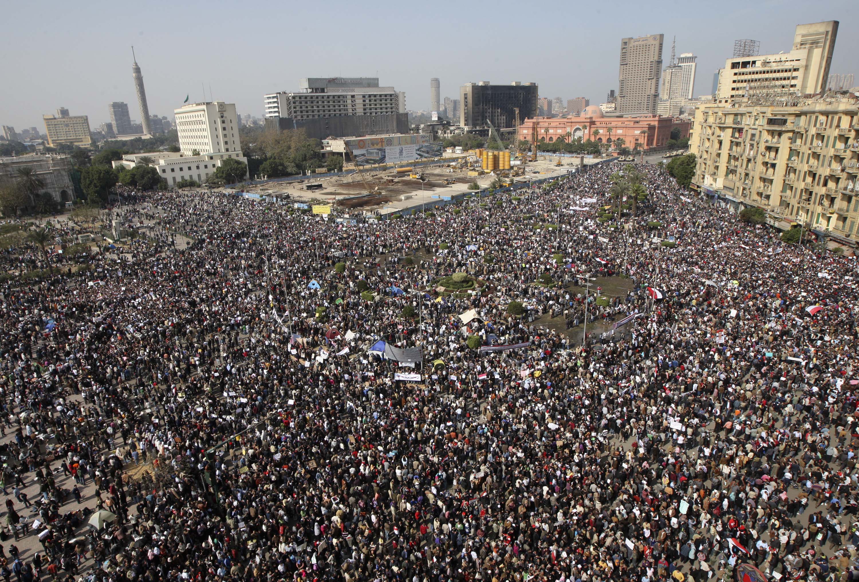 Kairo, Demonstration, Hosni Mubarak, Kravaller, Mubarak, Revolution, Egypten, Protester
