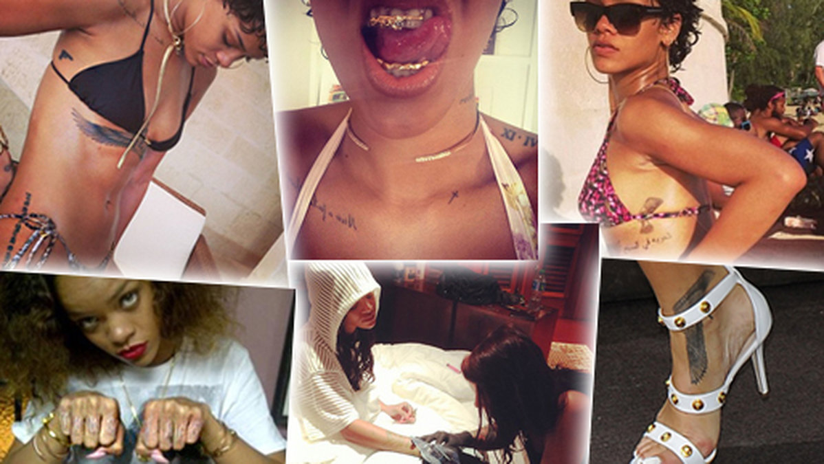 Kolla in Rihannas tatueringar här. 