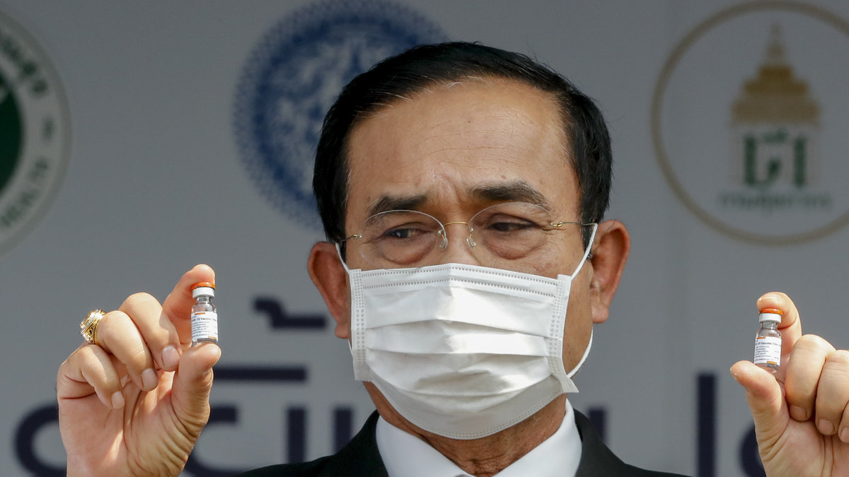 Prayuth Chan-ocha är inte en munskyddsvägrare i vanliga fall.