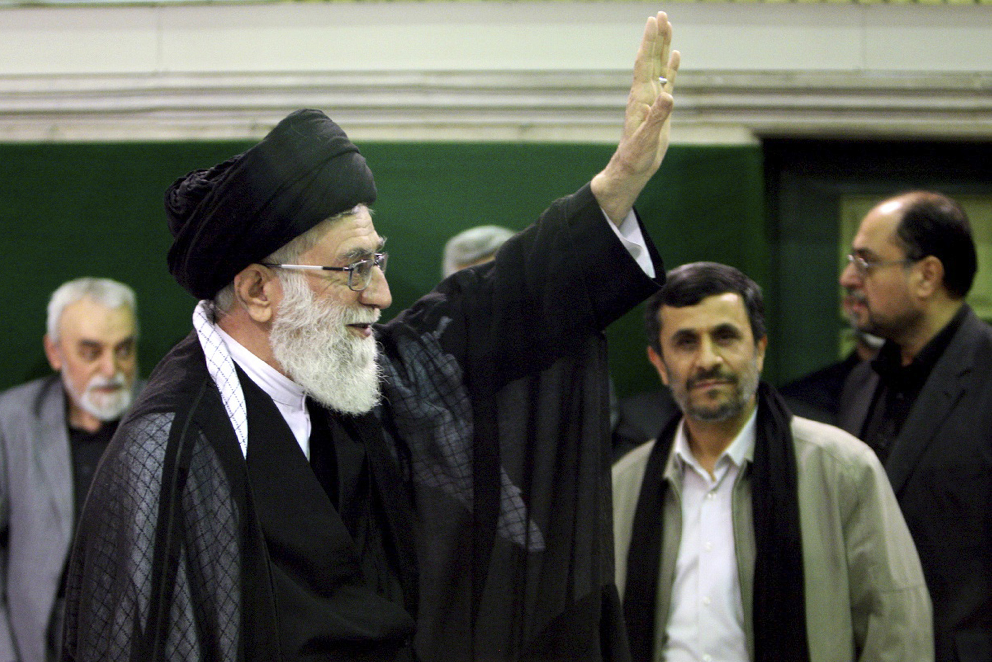 Iran religiöse ledare, ayatollan Ali Khomeini.