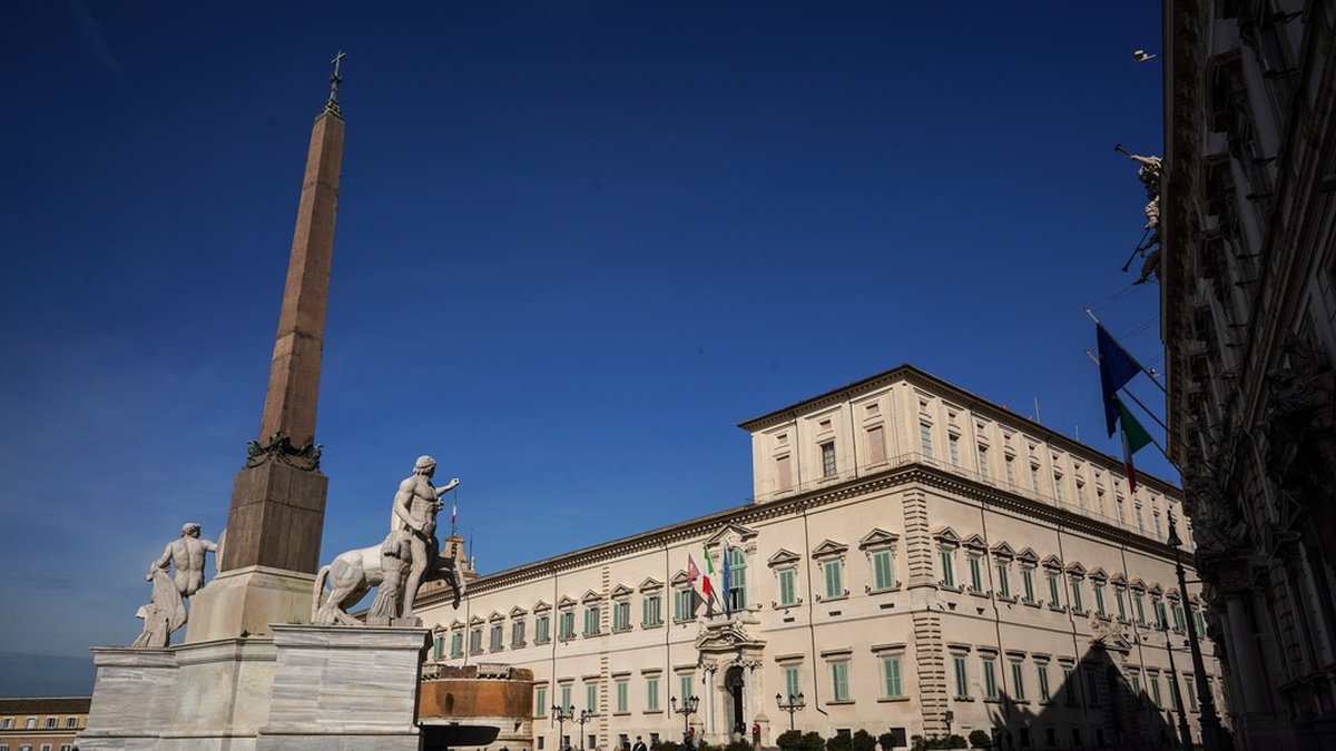 Snart är det dags att för Italiens nye president att ta plats i Quirinal-palatset i Rom. Arkivbild.