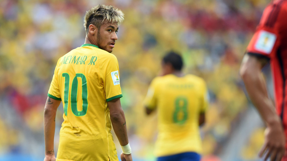 Neymar som gjorde två mål mot Kroatien gick mållös från planen mot Mexiko. 