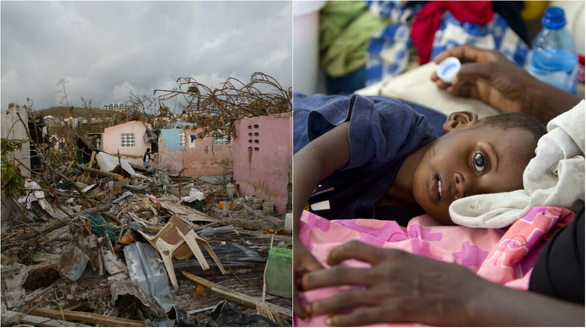 Haiti, Orkanen Matthew