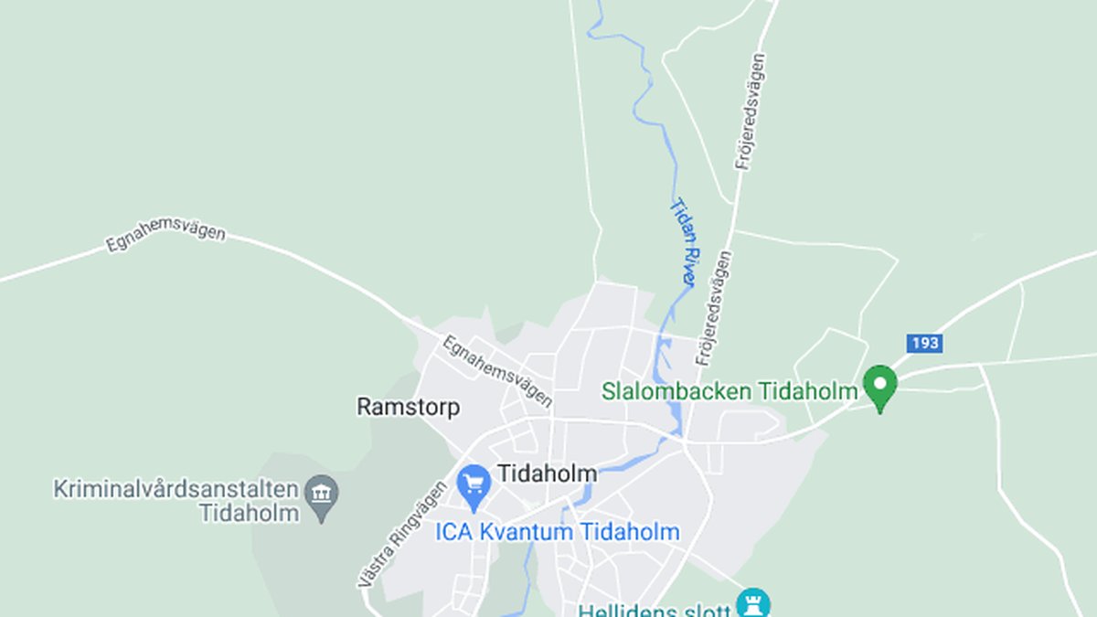 Google maps, Tidaholm
