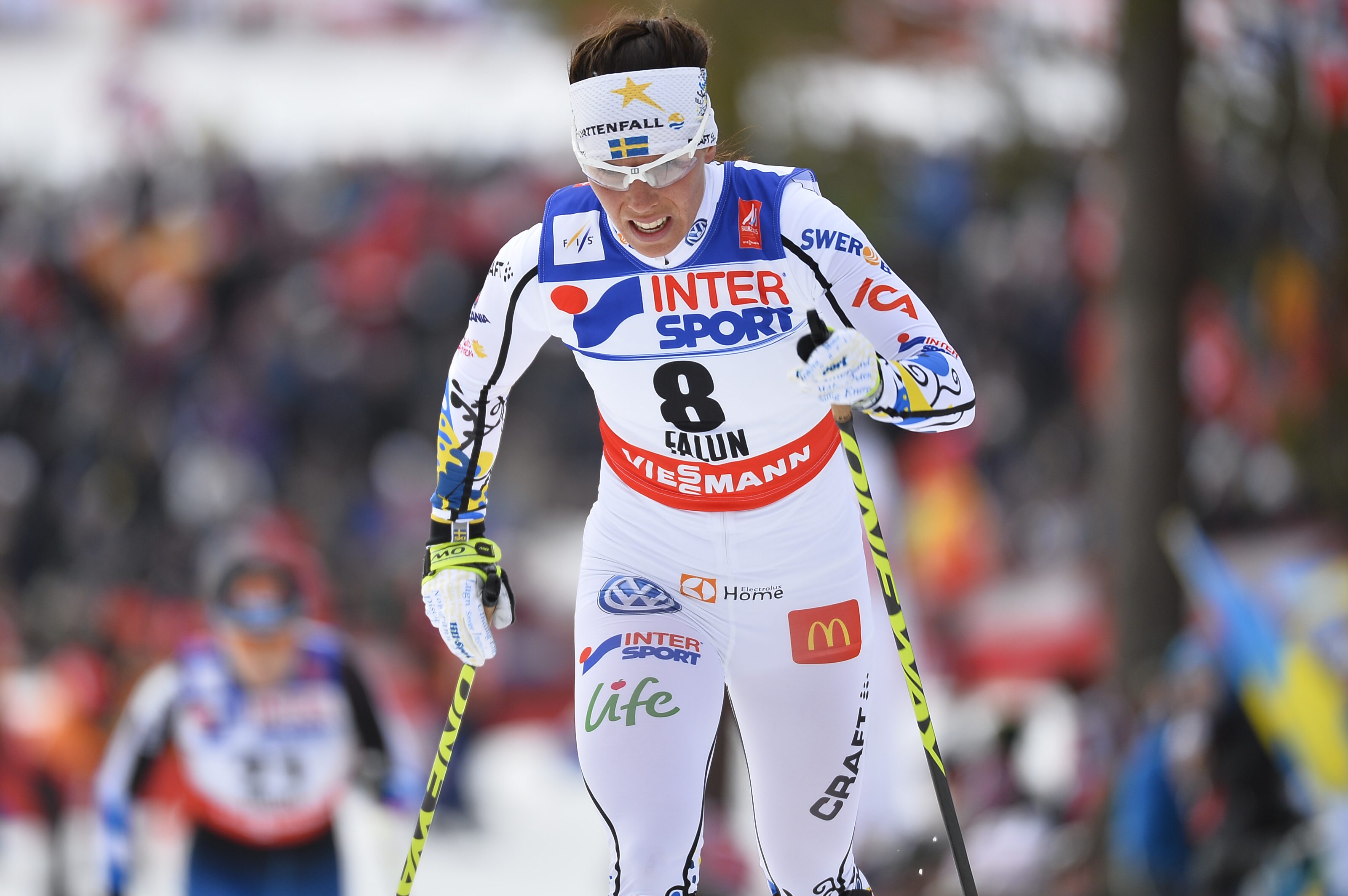 Charlotte Kalla, Sverige, skidor