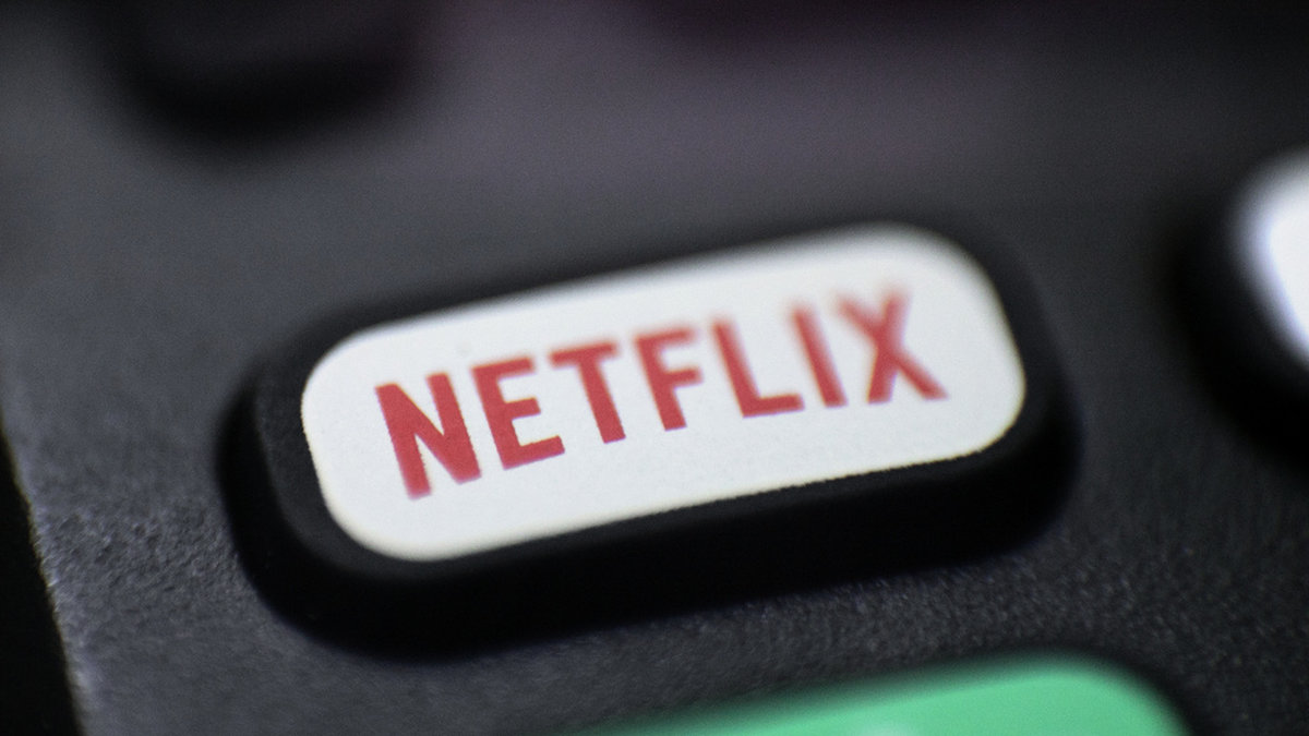 Netflix aktie föll kraftigt i efterhandeln på New York-börsen. Arkivbild.