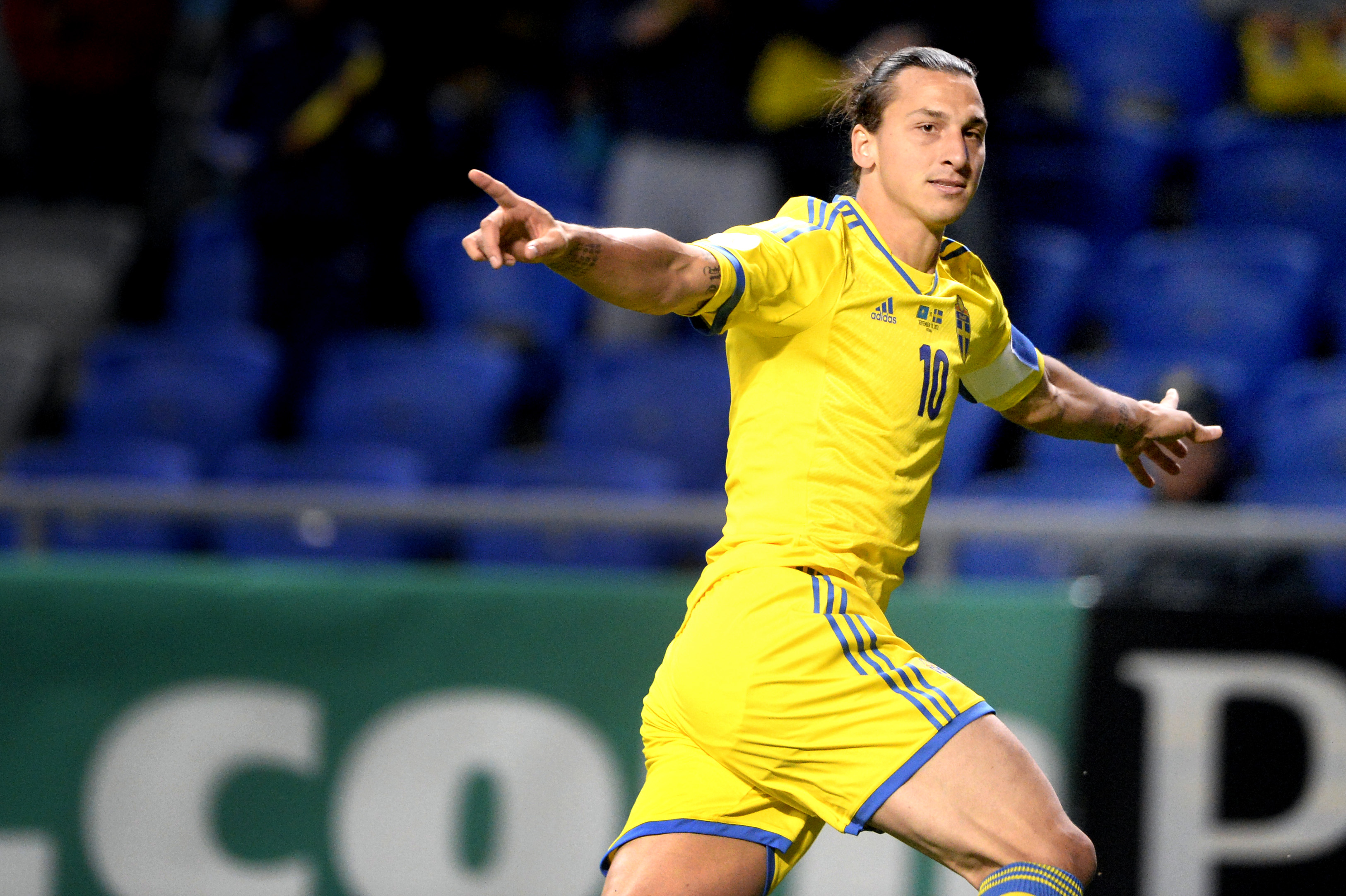 Vm-kvalet i höstas sänkte Zlatan Kazakstan efter 27 sekunder. Vm-kvalet i höstas sänkte Zlatan Kazakstan efter 27 sekunder.