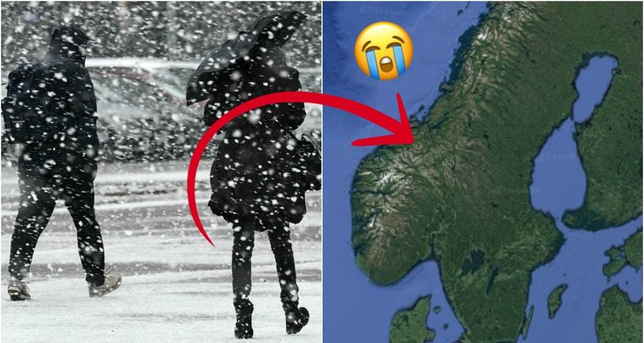 Väderlek, Påsk, Snö, SMHI