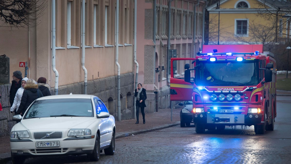 Enligt uppgift till Nyheter24 ska ingen person ha skadats.