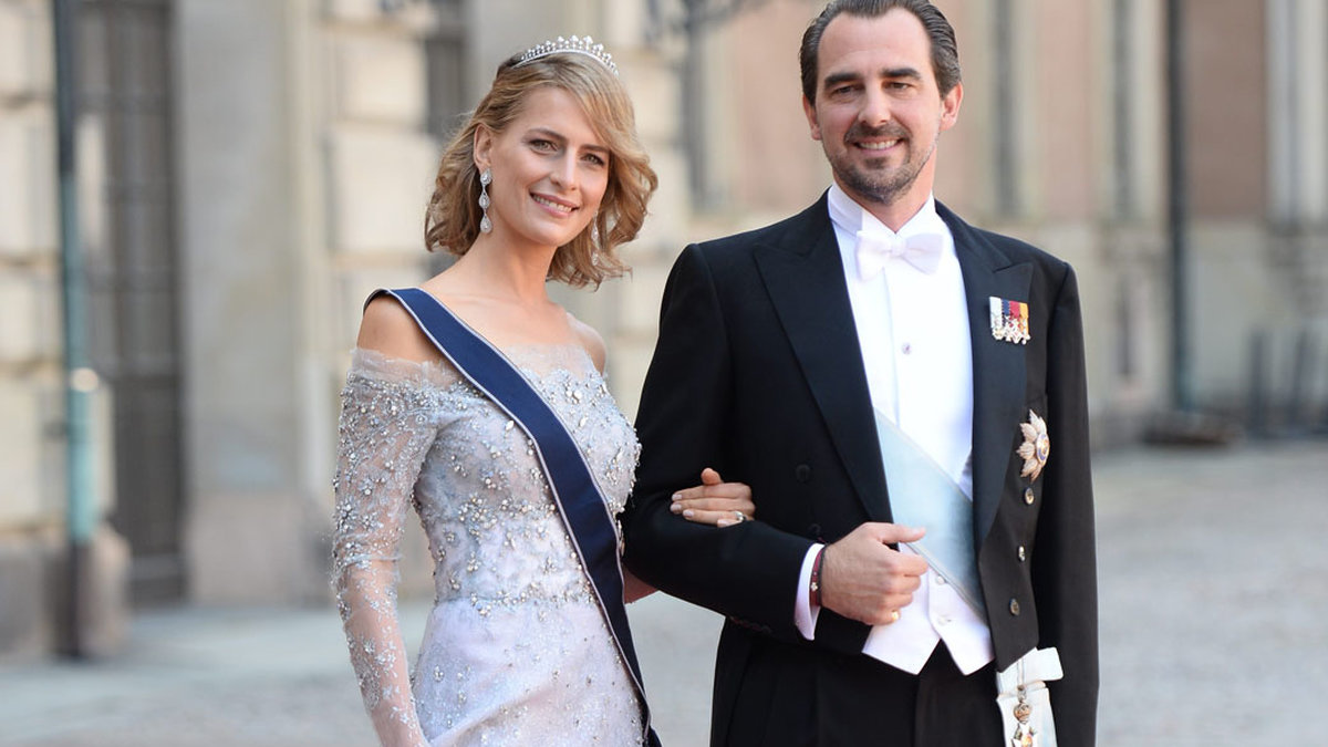 Prins Nikolaos med prinsessan Tatiana av Grekland.