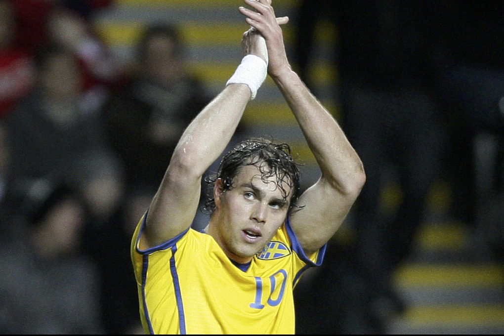 Johan Elmander sänkte Wales med matchens enda mål.